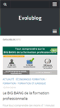 Mobile Screenshot of evolublog.com